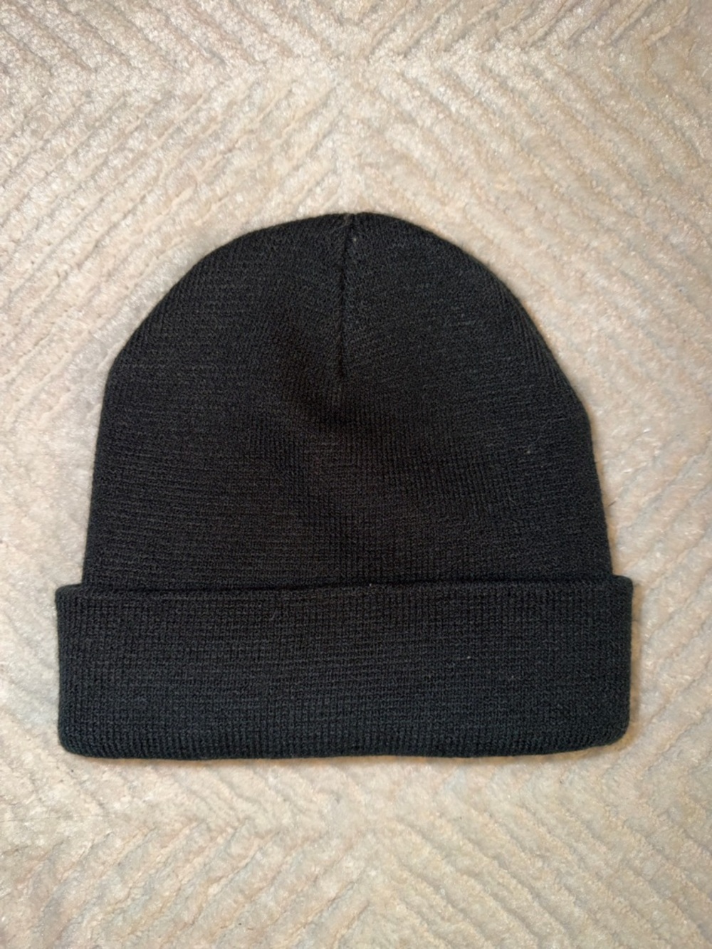 Classic Black Knit Beanie